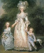 Marie Antoinette with her children, Adolf-Ulrik Wertmuller
